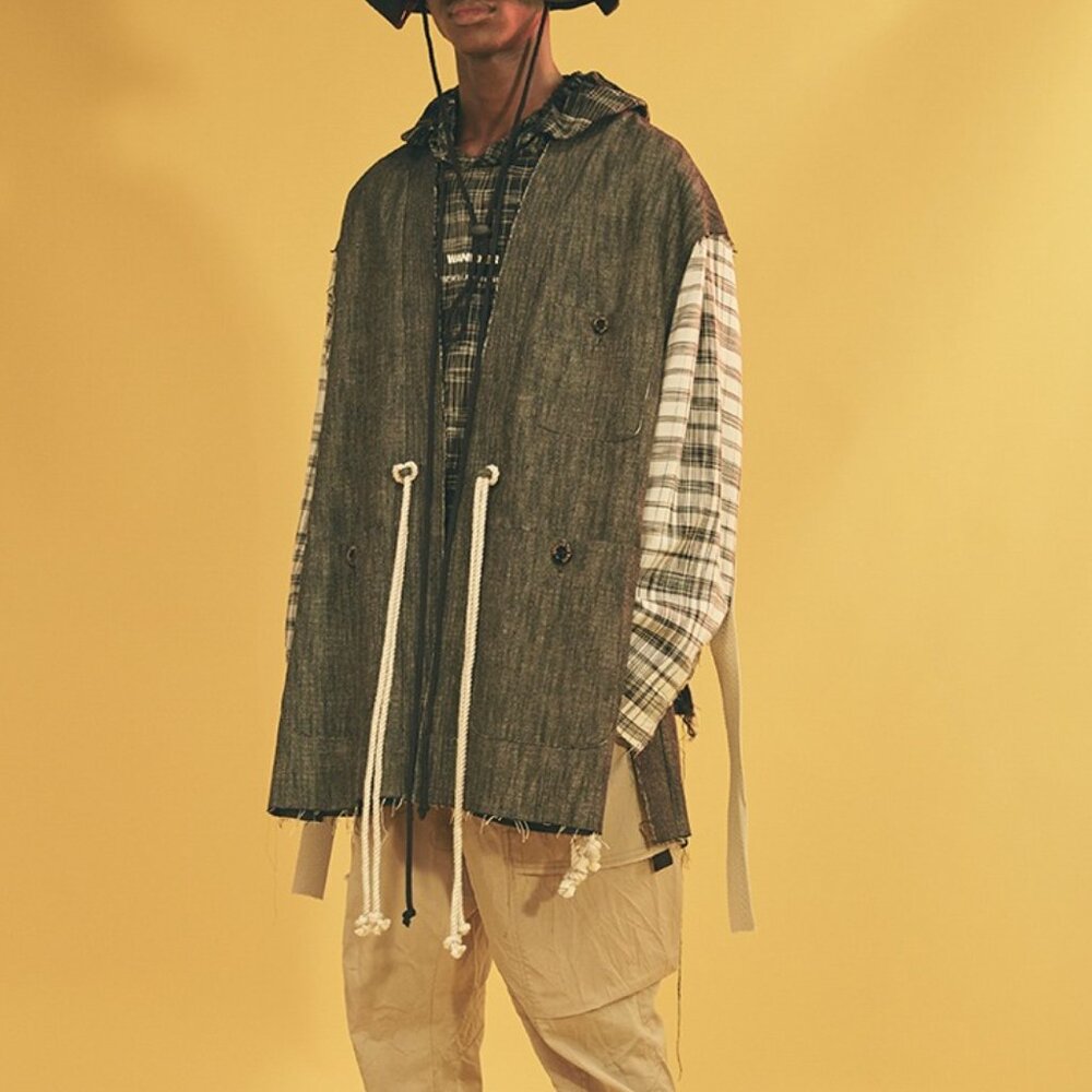 BNWT SS18 SONG FOR THE MUTE "WANDER" HOODED SWEATSHIRT 46